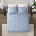  Quebec 3-Piece Coverlet Set (Blue, Full/Queen)
