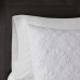  Quebec 5 Piece Comforter Set (White, Queen)