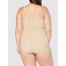  Firm Foundations Women’s Firm Control Open Bust Body Shaper, Body Beige, 1X