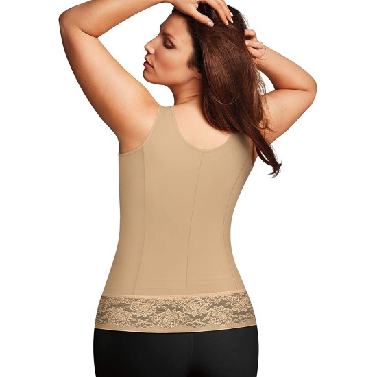  Women’s Curvy Firm Foundations Wear Your Own Bra Torsette (Body Beige,1X)