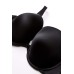  Women’s Custom Lift Satin Demi Bra (Black, 34 D)