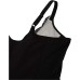  Women’s Firm Foundations Firm Control Lace-Panel Torsette (Black Combo), Black Combo, Large