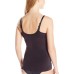  Women’s Firm Foundations Firm Control Lace-Panel Torsette (Black Combo), Black Combo, Small