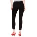 Flocked Plaid Pants (Black, S)