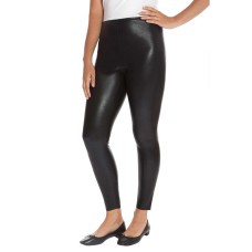 Mario Serrani Ladies’ Faux Leather Black Legging