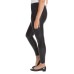  Ladies’ Faux Leather Black Legging, Black, Small
