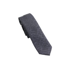 Men’s Neck Tie Broken Mirrors Super Skinny Slim Accessory Not Applicable (Black)