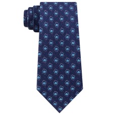 Michael Kors Men’s Asymetric Squares Tie (Aqua)