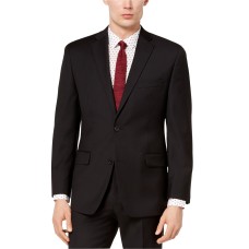 Michael Kors Men’s Classic-Fit Airsoft Stretch Solid Suit Jacket, Black, 44