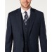  Men’s Classic-Fit Airsoft Stretch Teal Plaid Suit Separate Jacket (Teal, 41R)