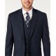  Men’s Classic-Fit Airsoft Stretch Teal Plaid Suit Separate Jacket (Teal, 41R)