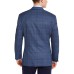  Men’s Classic-Fit Plaid Sport Coat (Navy, 42)