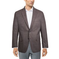 Michael Kors Men’s Modern-Fit Patterned Blazer (Purple Blue, 48REG)