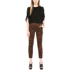 Michael Kors  Women's Animal-Print Pull-On Pants