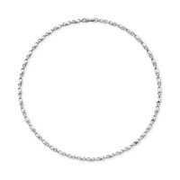 Michael Kors Women’s Mercer Link Sterling Silver Necklace, 16in (40cm)