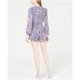 MICHAEL  Printed Ruffled Wrap Romper, In Regular and Petite Small