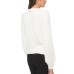 Michael  Puff-Sleeve Sweater, Regular & Petite Sizes (White, Large)