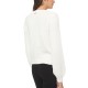 Michael  Puff-Sleeve Sweater, Regular & Petite Sizes (White, Large)