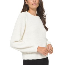 Michael Michael Kors Puff-Sleeve Sweater, Regular & Petite Sizes (White, Large)