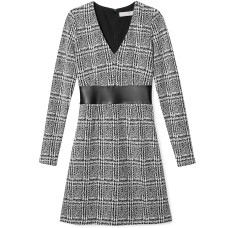 MICHAEL Michael Kors Women’s Jacquard Fit & Flare Dress