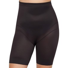 Miraclesuit Shapewear Plus Size Extra Firm Control High-Waist Thigh Slimmer (Black, 4X)