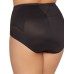  Women’s Plus Size Extra-Firm Flexible-Fit Brief (Black, 4X)