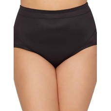 Miraclesuit Women’s Plus Size Extra-Firm Flexible-Fit Brief (Black, 4X)