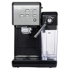 Mr. Coffee One-Touch CoffeeHouse Espresso and Cappuccino Machine, Dark Stainless