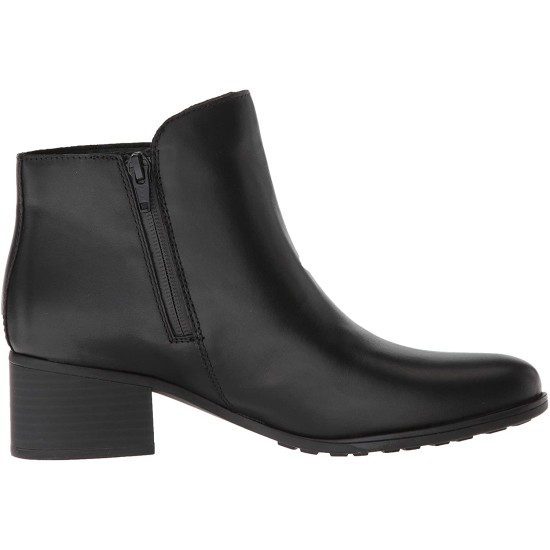 Naturalizer Womens Deena Black Ankle Boots Black  Size – 7 M