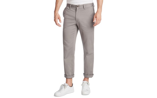  Men’s Classic-Fit Stretch Deck Pants (Pastel Brown, 40X32)