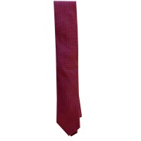 Nautica Men’s Dot Skinny Burgundy Tie