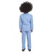  Toddler Boys 4-Pc. Blue Windowpane Suit Set (Bright Blue, 2T)