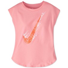 Nike Girl’s Swoosh Graphic Toddler & Little T-Shirts