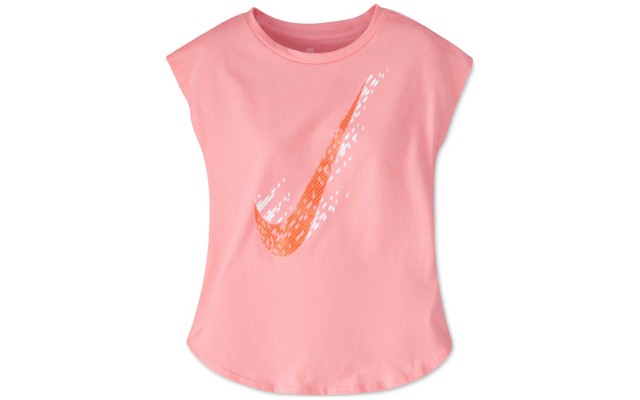  Girl’s Swoosh Graphic Toddler & Little T-Shirts