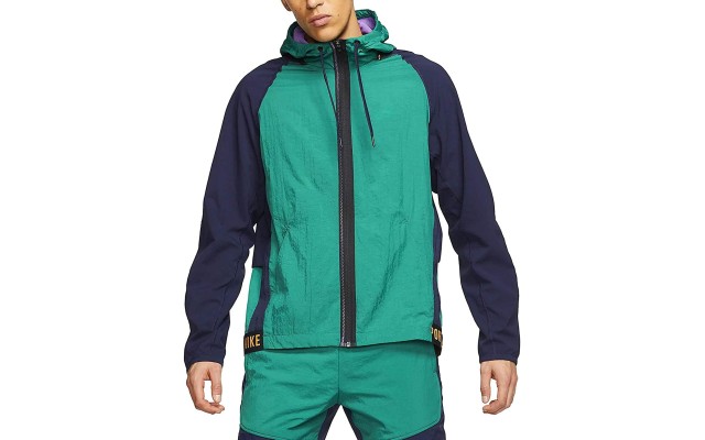  Men’s Sport Clash Dri-FIT Flex Training Jacket, Green, XX-Large