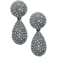 Nina Pave Teardrop Earrings