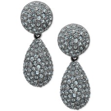Nina Pave Teardrop Earrings