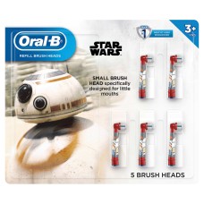 Oral-B Kids Disney's Frozen 2 or Star Wars Replacement ToothBrush Heads5-Count