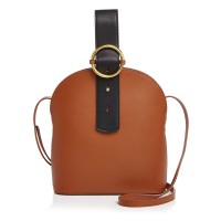 Parisa Wang Addicted Leather Crossbody Bag (Tan)