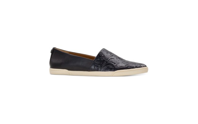 Patricia Nash Lola Slip-On Flat Women's Shoes, Black, 8