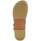  Women’s Fidella Sandals Toe Ring Design Spring Leather, Green, 7.5
