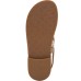  Women’s Fidella Sandals Toe Ring Design Spring Leather, White, 7