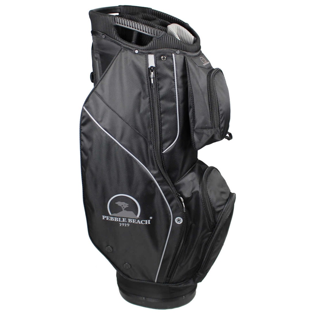 Pebble Beach Cart Bag, 14 Way Top, Full Length Dividers Golf Sports ...