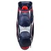 Pebble Beach Cart Bag, 14 Way Top, Full Length Dividers Golf Sports Home Outdoor, Red