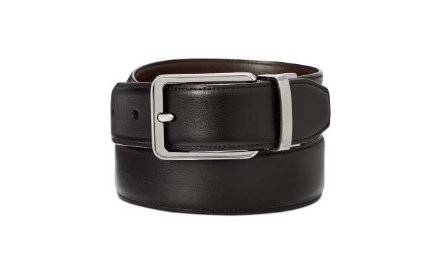 Men’s Annable Reversible Leather Dress Belt (Black, 30Reg)