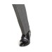  Men’s Portfolio Modern-Fit Performance Charcoal Heathered Dress Pants (Gray, 36×32)