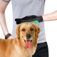 Pet Hair Removal & Grooming Glove 1Pc. For Dogs & Cats – Bathing & Massaging Glove For Pets, Green, Left Hand