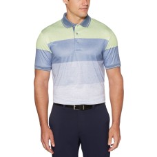 Pga Tour Men’s Colorblocked Polo Shirt (Green, S)