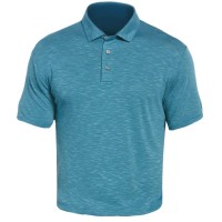 PGA TOUR Men’s Textured Golf Polo, Green, Medium