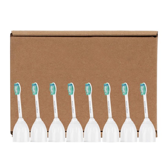  E-Series Replacement Brush Heads, (8 Pack)